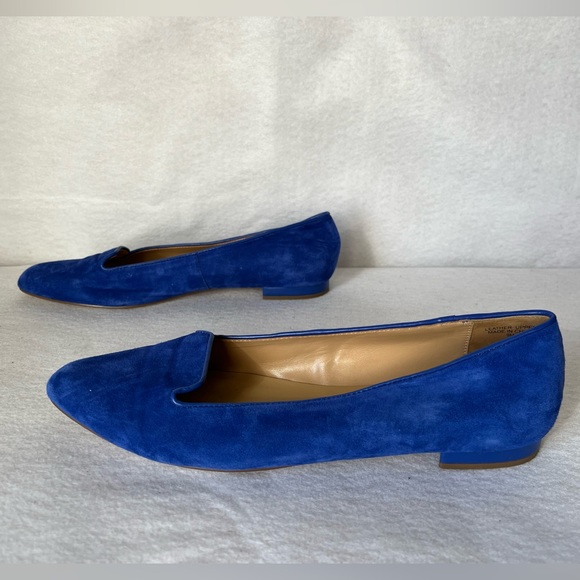 Talbots Blue Suede Flats - Picture 4 of 9